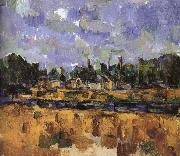 Paul Cezanne Oeverstaten Sweden oil painting artist